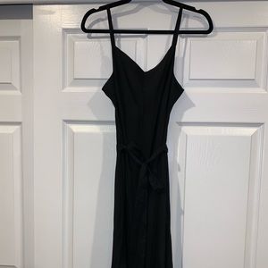 Black Brooks Brothers Satin Dress